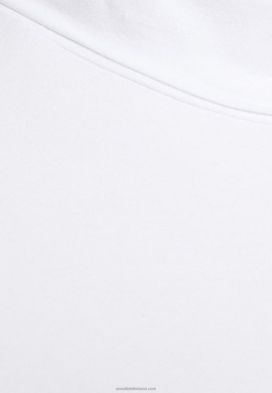 Z62T1023 Women Anna Field Laura 2Pp High Neck Bodies Body White - Image 6