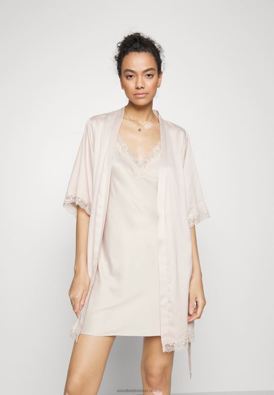 Z62T1042 Women Anna Field Bridal Nightie 003 Off-White Nightie 003 Off-White - Image 2