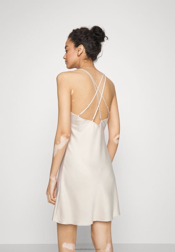 Z62T1042 Women Anna Field Bridal Nightie 003 Off-White Nightie 003 Off-White - Image 3