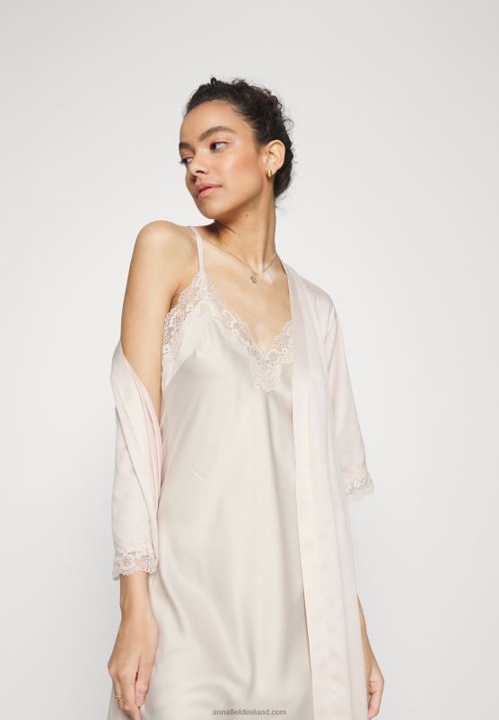 Z62T1042 Women Anna Field Bridal Nightie 003 Off-White Nightie 003 Off-White - Image 4
