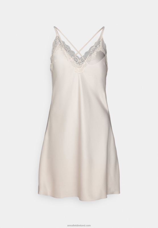 Z62T1042 Women Anna Field Bridal Nightie 003 Off-White Nightie 003 Off-White - Image 5