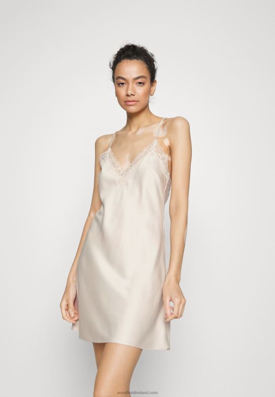 Z62T1042 Women Anna Field Bridal Nightie 003 Off-White Nightie 003 Off-White - Image 1