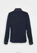 Z62T1074 Women Anna Field Pyjama Set Dark Blue - Image 3