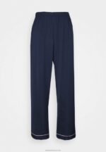 Z62T1074 Women Anna Field Pyjama Set Dark Blue - Image 4