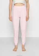 Z62T1075 Women Anna Field 2 Pack Pyjama Bottoms Black/White - Image 3
