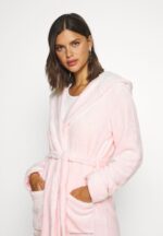 Z62T1079 Women Anna Field Maelis Dressing Gown Pink - Image 4
