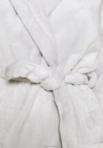 Z62T1082 Women Anna Field Maelis Dressing Gown Grey - Image 5