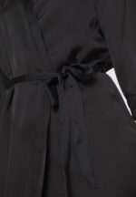 Z62T1085 Women Anna Field Dressing Gown Black - Image 8
