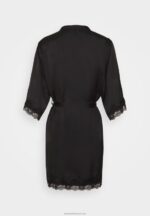 Z62T1085 Women Anna Field Dressing Gown Black - Image 9