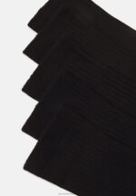 Z62T1143 Women Anna Field 5 Pack Socks Black - Image 2