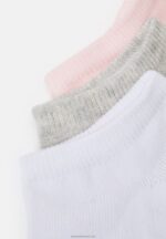 Z62T1147 Women Anna Field 6 Pack Socks Pink/Grey/White - Image 2