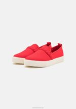 Z62T1197 Women Anna Field Slip-Ons Red - Image 3