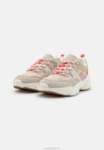 Z62T1198 Women Anna Field Trainers Beige/Multicoloured - Image 3