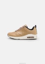 Z62T1202 Women Anna Field Trainers Gold - Image 2