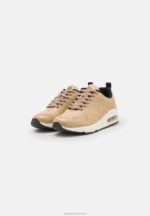 Z62T1202 Women Anna Field Trainers Gold - Image 3