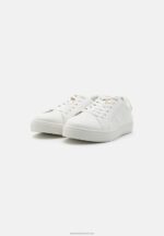 Z62T1204 Women Anna Field Trainers White/Gold - Image 3