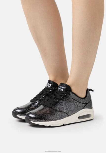 Z62T1205 Women Anna Field Trainers Black