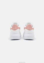 Z62T1207 Women Anna Field Disney Mickey Mouse Trainers White/Light Pink - Image 4
