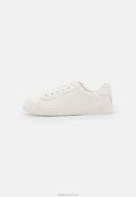 Z62T1208 Women Anna Field Trainers White/Silver - Image 2