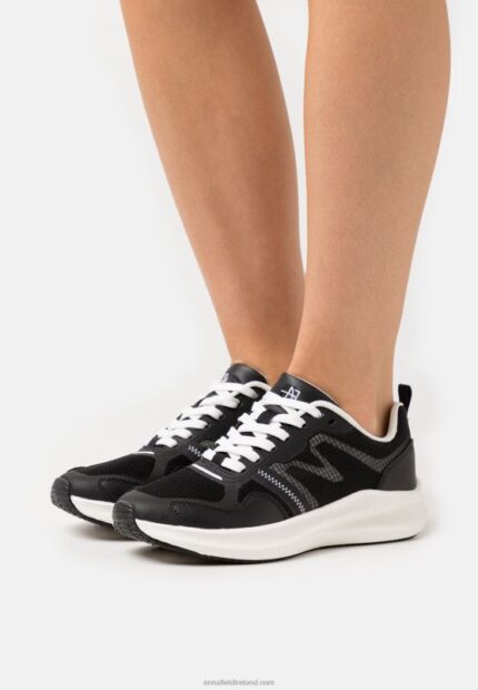 Z62T1210 Women Anna Field Trainers Black