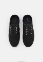 Z62T1212 Women Anna Field Trainers Black - Image 6