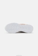 Z62T1215 Women Anna Field Leather Mix Trainers Beige - Image 5