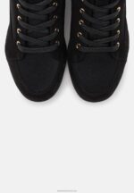 Z62T1228 Women Anna Field High-Top Trainers Black - Image 9