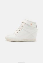 Z62T1230 Women Anna Field High-Top Trainers White - Image 2