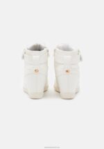 Z62T1230 Women Anna Field High-Top Trainers White - Image 4