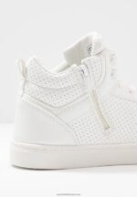 Z62T1233 Women Anna Field High-Top Trainers White - Image 10