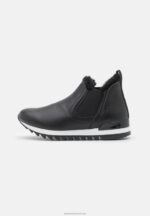 Z62T1235 Women Anna Field High-Top Trainers Black - Image 2