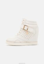 Z62T1239 Women Anna Field High-Top Trainers White - Image 2