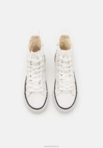 Z62T1240 Women Anna Field High-Top Trainers White - Image 6