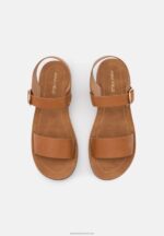 Z62T1268 Women Anna Field Sandals Cognac - Image 6