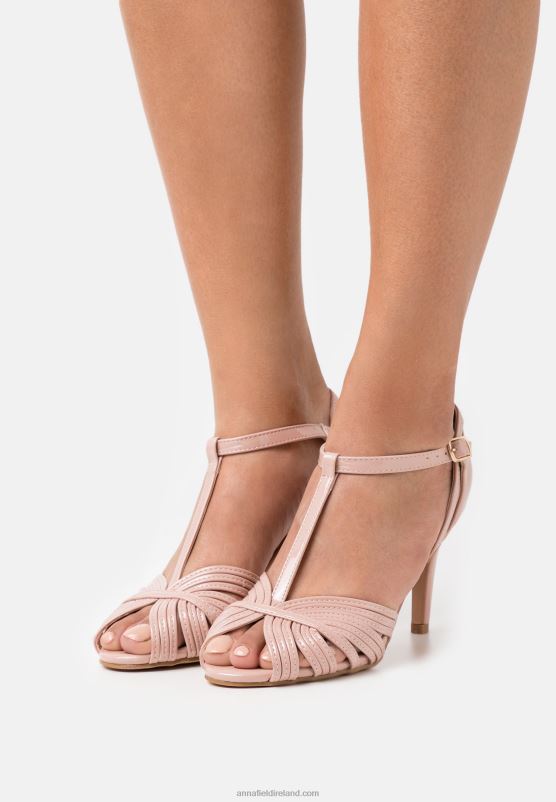 z62t1285_women_anna_field_high_heeled_sandals_light_pink.jpg Z62T1285 Women Anna Field High Heeled Sandals Light Pink - Image 1