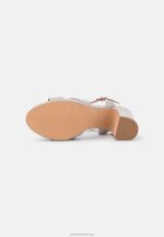 Z62T1292 Women Anna Field Sandals Light Grey - Image 5