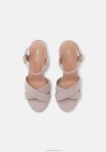 Z62T1292 Women Anna Field Sandals Light Grey - Image 6