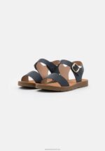Z62T1294 Women Anna Field Sandals Dark Blue - Image 3