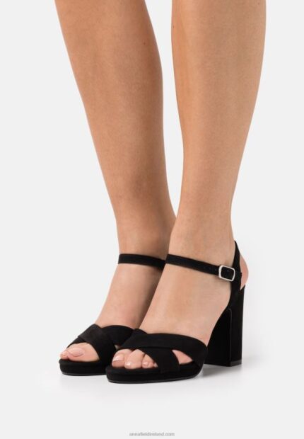 Z62T1307 Women Anna Field Sandals Black