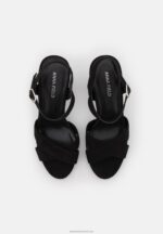 Z62T1307 Women Anna Field Sandals Black - Image 6