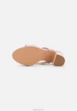 Z62T1324 Women Anna Field High Heeled Sandals Light Pink - Image 5