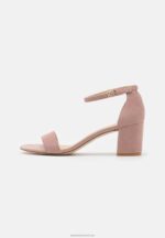 Z62T1326 Women Anna Field Leather Sandals Rose - Image 2