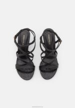 Z62T1327 Women Anna Field Sandals Black - Image 6
