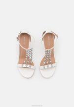Z62T1331 Women Anna Field Sandals White - Image 6