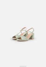 Z62T1334 Women Anna Field Sandals Mint - Image 3