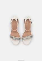 Z62T1341 Women Anna Field High Heeled Sandals White - Image 6