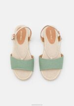 Z62T1342 Women Anna Field Espadrilles Mint - Image 6