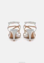 Z62T1343 Women Anna Field Sandals Silver - Image 4