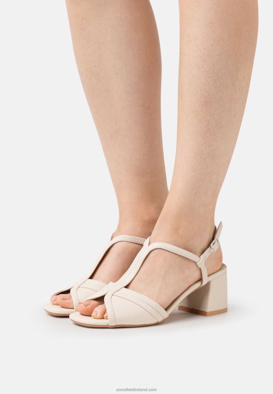 z62t1344_women_anna_field_sandals_off_white.jpg Z62T1344 Women Anna Field Sandals Off-White - Image 1