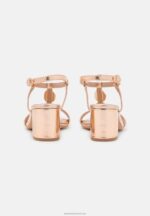 Z62T1345 Women Anna Field Sandals Rose Gold-Coloured - Image 4